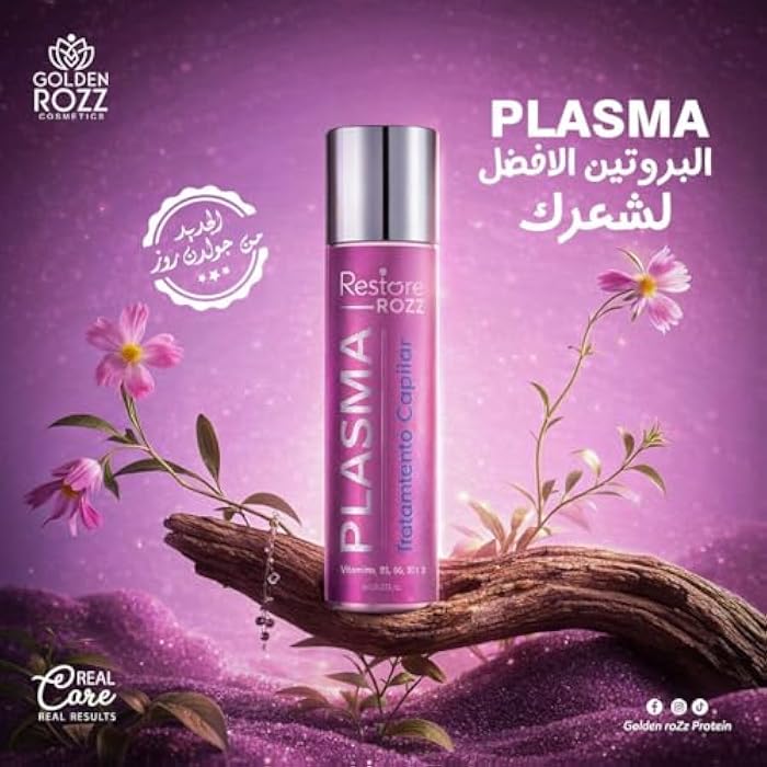 GOLDEN ROZZ cosmetics - PLASMA tratamento capilar 1000 ml - Image 2